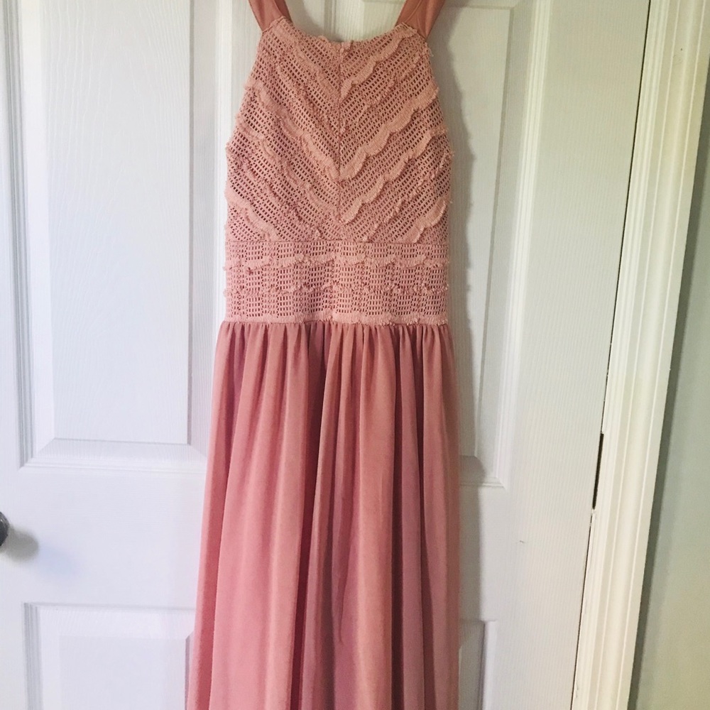 Blush Dress from Anthropologie